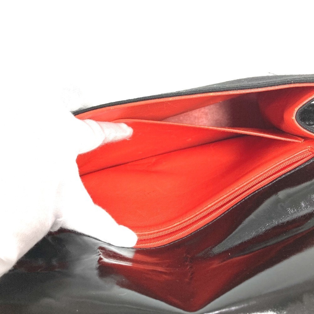 CHANEL Vintage Black Leather Logo Shoulder Bag - Picture 13 of 16